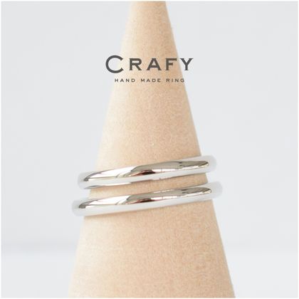 【CRAFY(クラフィ)】【ふたりで手作り】シンプルだけど自分だけのオリジナル。手作りで叶えるふたりだけの結婚指輪 