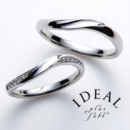 【IDEAL Plus fort(アイデアルプリュフォール)】PRECIEUX～plus fortシリーズ～【鍛造製法の結婚指輪】