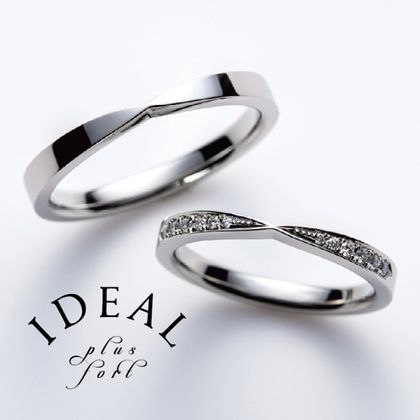 【IDEAL Plus fort(アイデアルプリュフォール)】MIGNON～plus fortシリーズ～【鍛造製法の結婚指輪】
