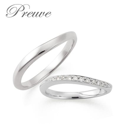 【efu(エフ) ※旧「一新堂(ISSHINDO) 」】プルーヴ　マリッジリング  【LU00050 LU00045】