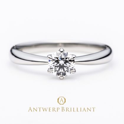 【BRIDGE ANTWERP BRILLIANT GALLERY(ブリッジ・アントワープ・ブリリアント・ギャラリー)】&ldquo;Evening Star&rdquo; Solitaire Diamond Ring &rdquo;イブニングスター&rdquo; ソリテール ダイヤモンド リング