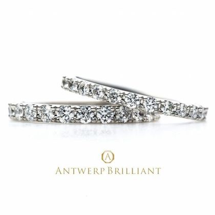 【BRIDGE ANTWERP BRILLIANT GALLERY(ブリッジ・アントワープ・ブリリアント・ギャラリー)】”D Line Nebula” Diamond Full Eternity Ring 