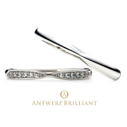 【BRIDGE ANTWERP BRILLIANT GALLERY(ブリッジ・アントワープ・ブリリアント・ギャラリー)】“Sirius” Wedding Band Ring ”シリウス” ウエディングバンドリング