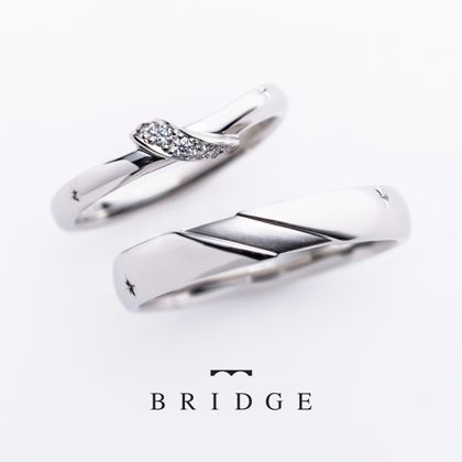 【BRIDGE ANTWERP BRILLIANT GALLERY(ブリッジ・アントワープ・ブリリアント・ギャラリー)】Spring Primrose (Marriage Ring) スプリング プリムローズ 春の足音