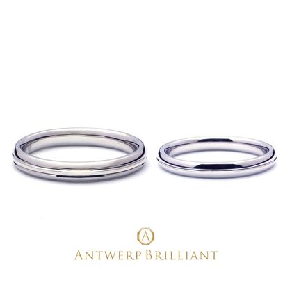 【BRIDGE ANTWERP BRILLIANT GALLERY(ブリッジ・アントワープ・ブリリアント・ギャラリー)】Custom Ring “Double Line & Single Line”2.5ｍｍ＆2ｍｍ カスタムリング　ダブルライン、シングルライン　2.5ｍｍ＆2ｍｍ