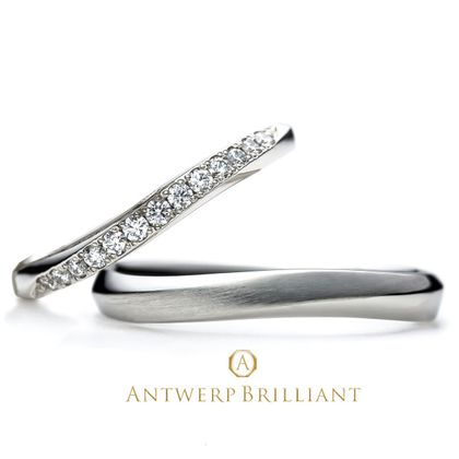 【BRIDGE ANTWERP BRILLIANT GALLERY(ブリッジ・アントワープ・ブリリアント・ギャラリー)】”Vega” Wedding Band Ring ”べガ” ウエディングバンド リング