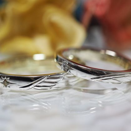 【Antille(アンティール)】オーダーメイド結婚指輪（シルバー）