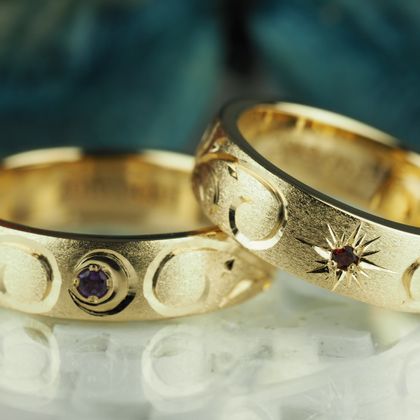 【Antille(アンティール)】オーダーメイド結婚指輪（イエローゴールド）