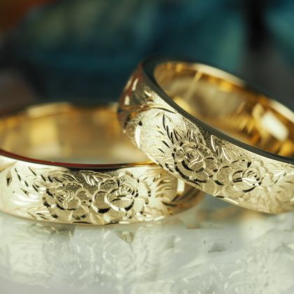 【Antille(アンティール)】オーダーメイド結婚指輪（イエローゴールド）