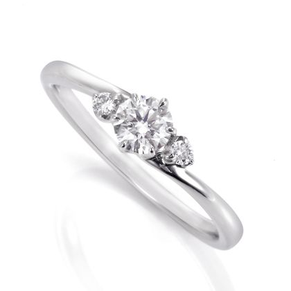 【DIAMOND DOT LAB(ダイアモンド ドット ラボ)】MILLENIUM 鍛造/WILL NEVER FADE/婚約指輪