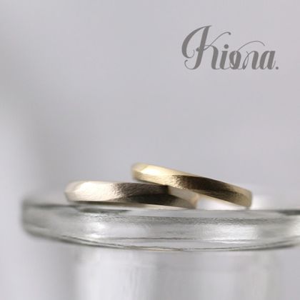 【atelier Kiona(アトリエキオナ)】【オーダーメイド】ニュアンス感！ヤスリ模様×流れるエッジでちょいアクセント☆