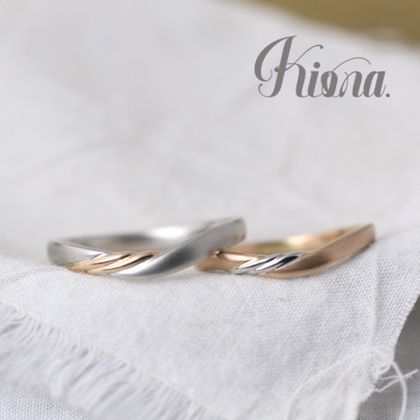 【atelier Kiona(アトリエキオナ)】素材の一部を交換！CROSS ring アレンジデザイン
