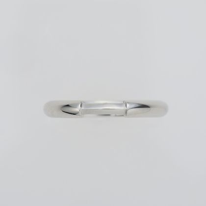 【ENEY(エネイ)】1/8 BRIDGE RING PT900 &times; PT900