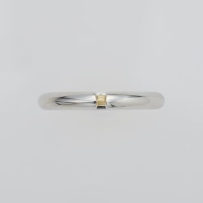 【ENEY(エネイ)】BRIDGE RING PT900 &times; K18YG