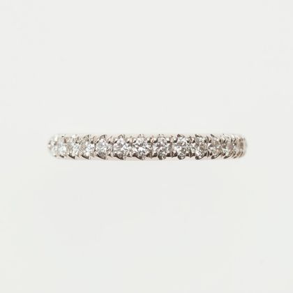 【ENEY(エネイ)】HALF ETERNITY RING PT900