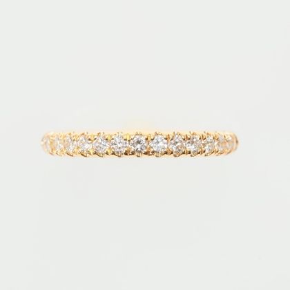 【ENEY(エネイ)】HALF ETERNITY RING K18YG