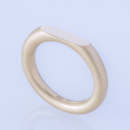【ENEY(エネイ)】SURFACE K10YG MATTE RING