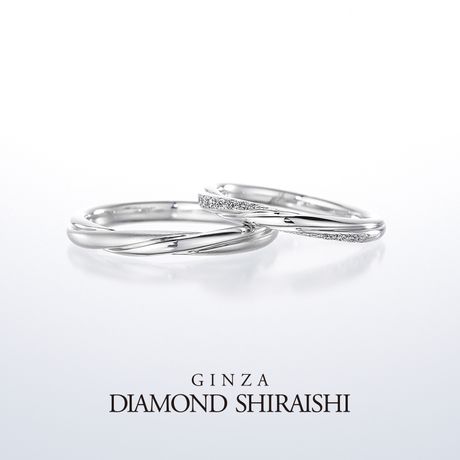 マルコ★DIAMOND SHIRAISHI★ 新品未使用 結婚指輪 新作ブライダルリング発売＞ほどけることのない、ふたりの絆が