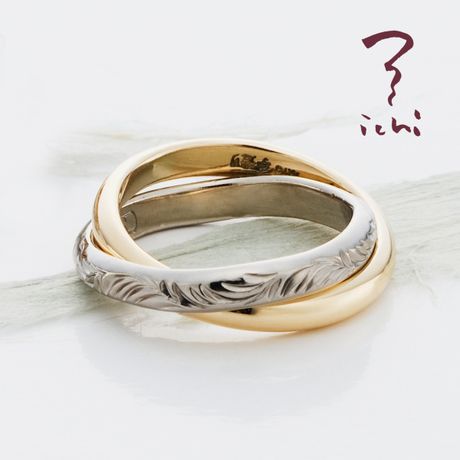 ダイヤモンドシライシ Amulet 3 結婚指輪 結婚指輪「amulet 3」｜銀座ダイヤモンドシライシ