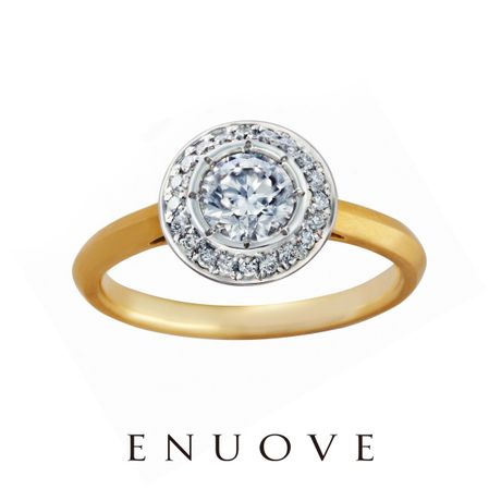 ENUOVE(イノーヴェ) ジルコニアダイヤゴールドリング ENUOVE(イノーヴェ) ジルコニアダイヤゴールドリング ENUOVE