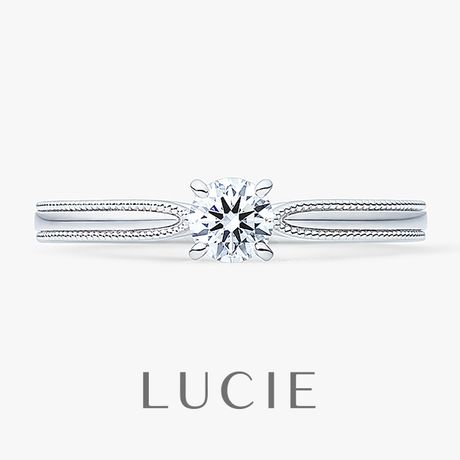 美品！LUCIE ブライダルコレクション 婚約指輪30万 美品！LUCIE ブライダルコレクション 婚約指輪30万