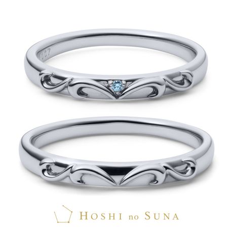 ダイヤモンドシライシ Amulet 3 結婚指輪 結婚指輪「amulet 3」｜銀座ダイヤモンドシライシ