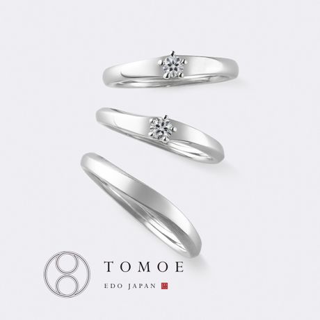HANASHIPPO】 花七宝 [結婚指輪] TOMOE(トモエ) | Ringraph