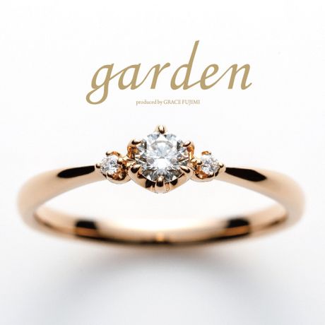西村さま専用　Garden ダイヤモンド　エンゲージリング　プラチナ　婚約指輪 Purenity/プラチナ950/ダイヤモンド | 結婚指輪 | 4℃のマリッジ