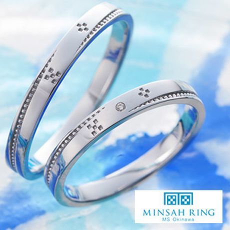 ミンサーリング マリッジリング [永遠の粒] [結婚指輪] garden