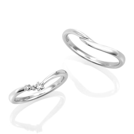 ダイヤモンドシライシ Amulet 3 結婚指輪 結婚指輪「amulet 3」｜銀座ダイヤモンドシライシ