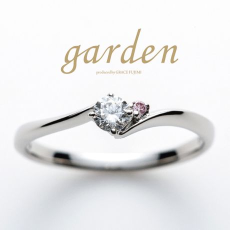 西村さま専用　Garden ダイヤモンド　エンゲージリング　プラチナ　婚約指輪 Purenity/プラチナ950/ダイヤモンド | 結婚指輪 | 4℃のマリッジ