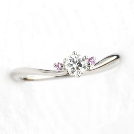 俄　柊HIIRAGI　指輪 柊 HIIRAGI [婚約指輪] 俄(にわか) | Ringraph(リングラフ)