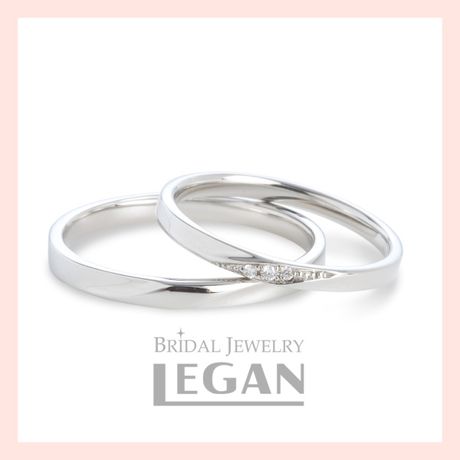 【極美品】AHKAH ティナリング(ハーフエタニティ/1.5m)5号 ティナ リング（ハーフエタニティ/1.5mm） | AHKAH / アーカー