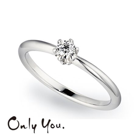 イノセントブルーアクアマリンシリーズ QSLMK [婚約指輪] Only