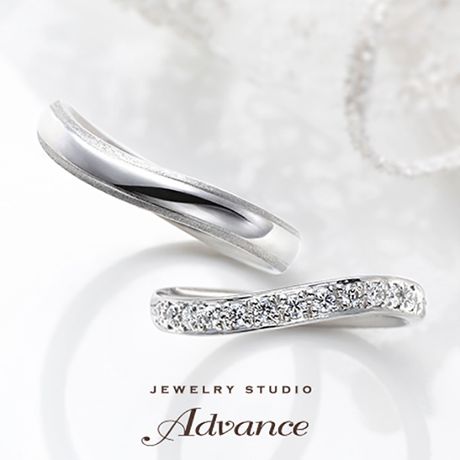 ティナ リング（ハーフエタニティ/1.5mm） [結婚指輪] AHKAH