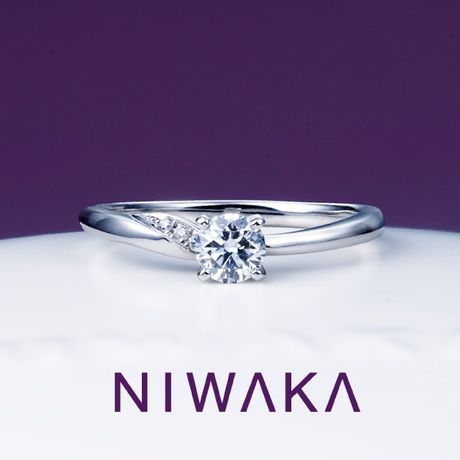 AHKAH ソルティアラウンドリング027カラット#6 AHKAH ソルティ