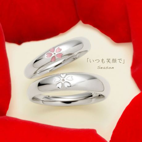 俄　ニワカ　雪桂景　素敵なウェーブ天然ダイヤモンドリング　指輪　Pt950 8号 雪佳景 SEKKAKEI [結婚指輪] 俄(にわか) | Ringraph(リングラフ)