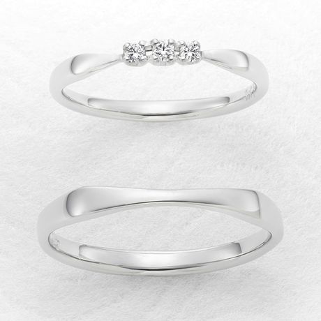風きらり [結婚指輪] ひな | Ringraph(リングラフ)