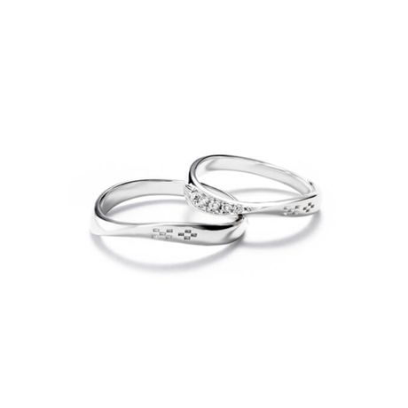 アーカー AHKAH フォーエバートゥー パヴェ リング　ダイヤモンド トゥーオブアスパヴェ リング [結婚指輪] AHKAH(アーカー