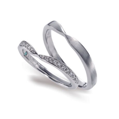 ダイヤモンドシライシ Amulet 3 結婚指輪 Amulet（アミュレット）3 PG [結婚指輪] 銀座ダイヤモンド