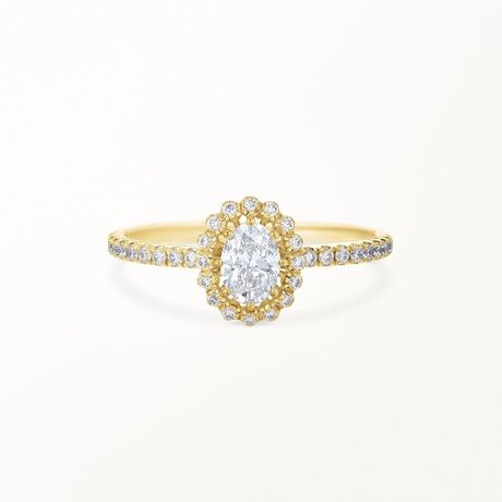 キラキラ❗️１ct✨ダイヤモンド✨ゴールド✨リング✨約12号✨指輪 ダイヤモンド ブラックダイヤ ホワイトゴールド リング フラワー
