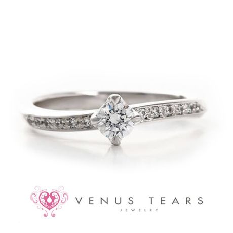 フラフィ ダイヤモンド プチエタニティタイプ リング [婚約指輪