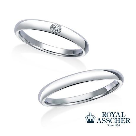 ロイヤル・アッシャー】WRB036/WRA026 [結婚指輪] JEWELRY