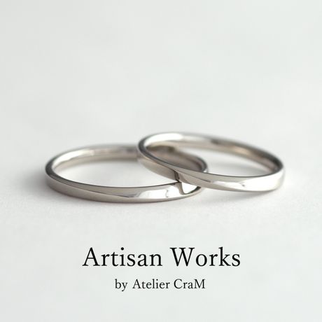 ティナ リング（ハーフエタニティ/1.5mm） [結婚指輪] AHKAH