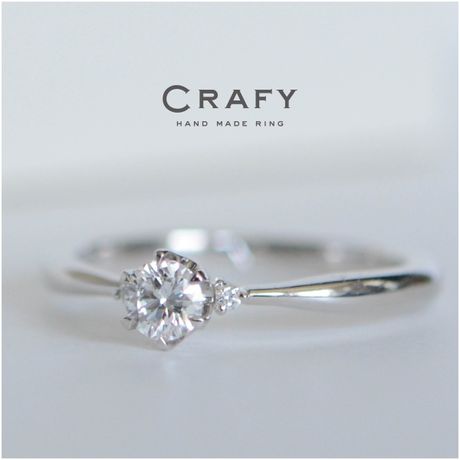 銀座ダイヤモンドシライシ 婚約指輪 結婚指輪 Smiling suzuran 婚約