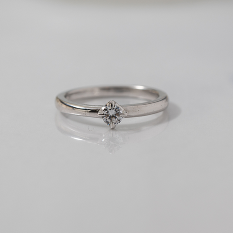 フィレンツェ彫リング〜uno〜 オーダーメイド]伝統的なフィレンツェ彫りをイメージした繊細な透かし