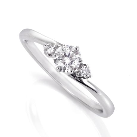 エンゲージリング♡未使用 ZEXIMO公式】【期間限定セール】 婚約指輪 天然ダイヤモンド0.05
