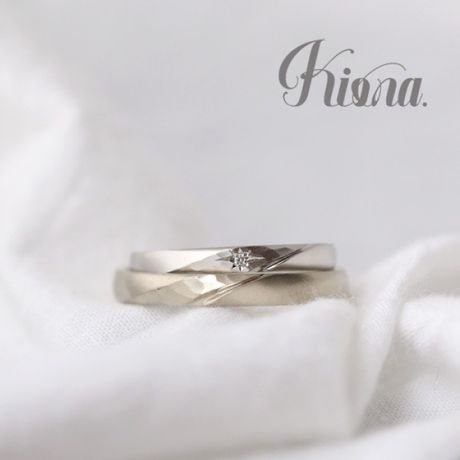 ティナ リング（ハーフエタニティ/1.9mm） [結婚指輪] AHKAH