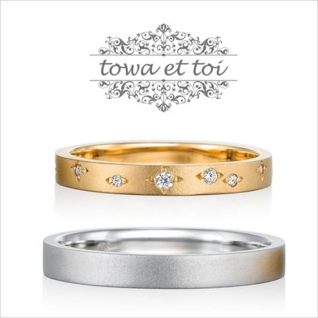 ハーフエタニティ04（ET-SGF13） [結婚指輪] TRECENTI