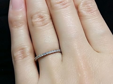 【SIENAROSE(シエナロゼ)の口コミ】 もともとsienaを知っていて、ウェディング以外のジュエリーもデザインがと…